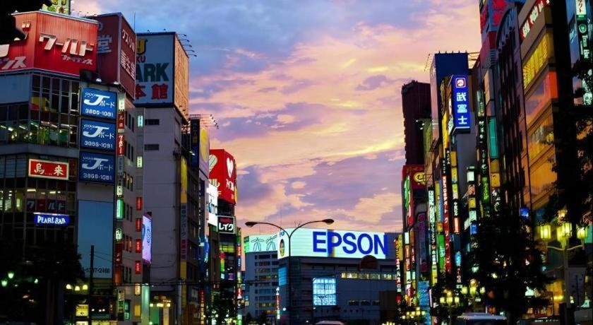 Eishinkan Hotel Tokio Exterior foto